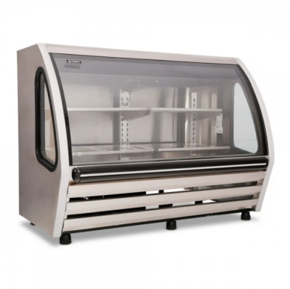 IMBERA BHS200CRE-I VITRINA CREMERA 1.8M ACERO INOXIDABLE