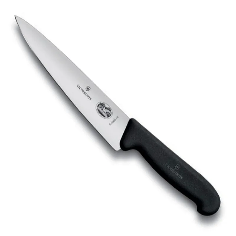 CUCHILLO CHEF NEGRO DE 25 CM VICTORINOX