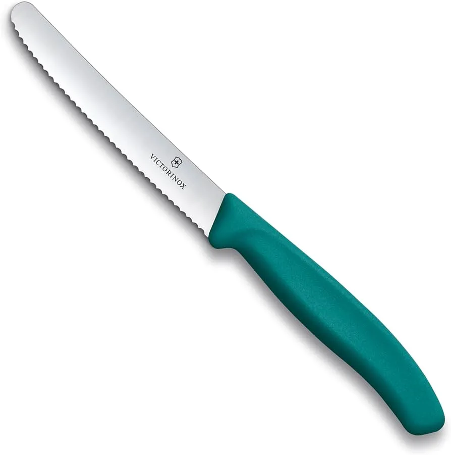 VICTORINOX CUCHILLO DENTADO 11CM VERDE