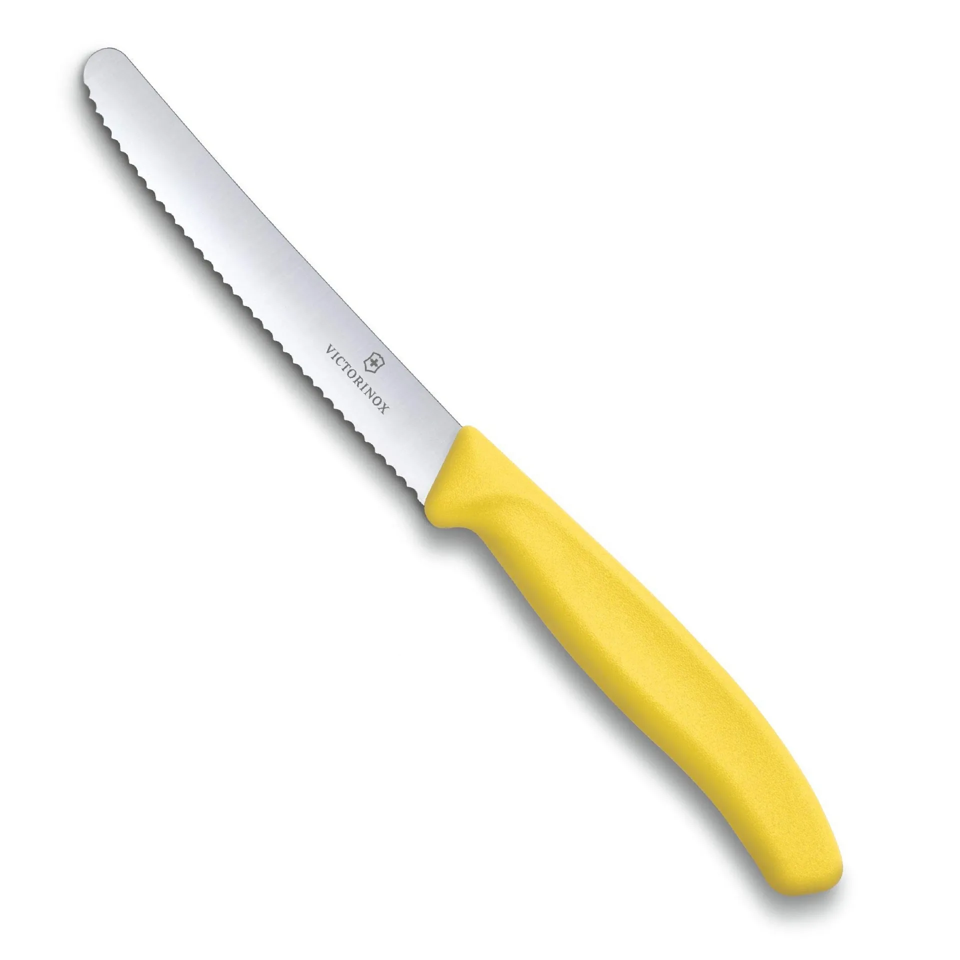 VICTORINOX CUCHILLO DENTADO 11CM AMARILLO