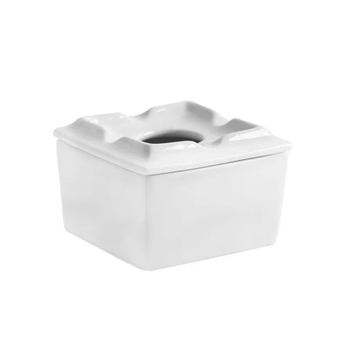 CENICERO CUADRADO CON TAPA 7X7X5CM