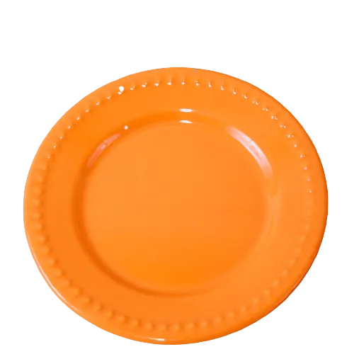 PELTRE PLATO TROQUELADO 32CM NARANJA