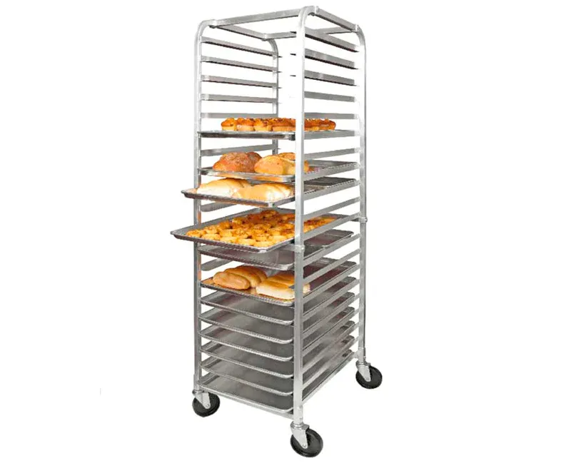 RACK PARA 18 CHAROLAS (ESPIGUERO) ACERO INOXIDABLE MIGSA