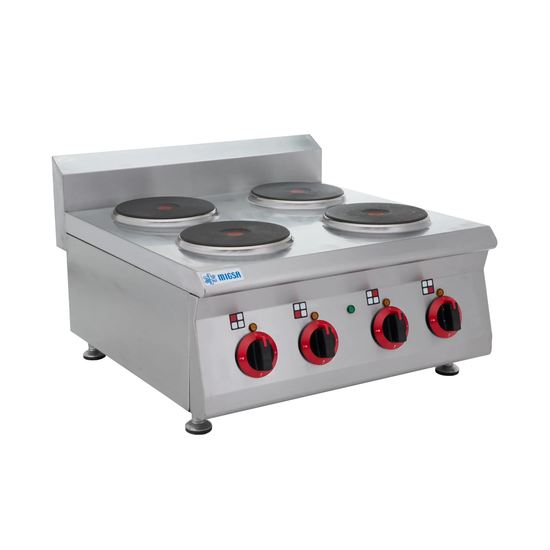 MIGSA PARRILLA ELÉCTRICA 4 PLATOS