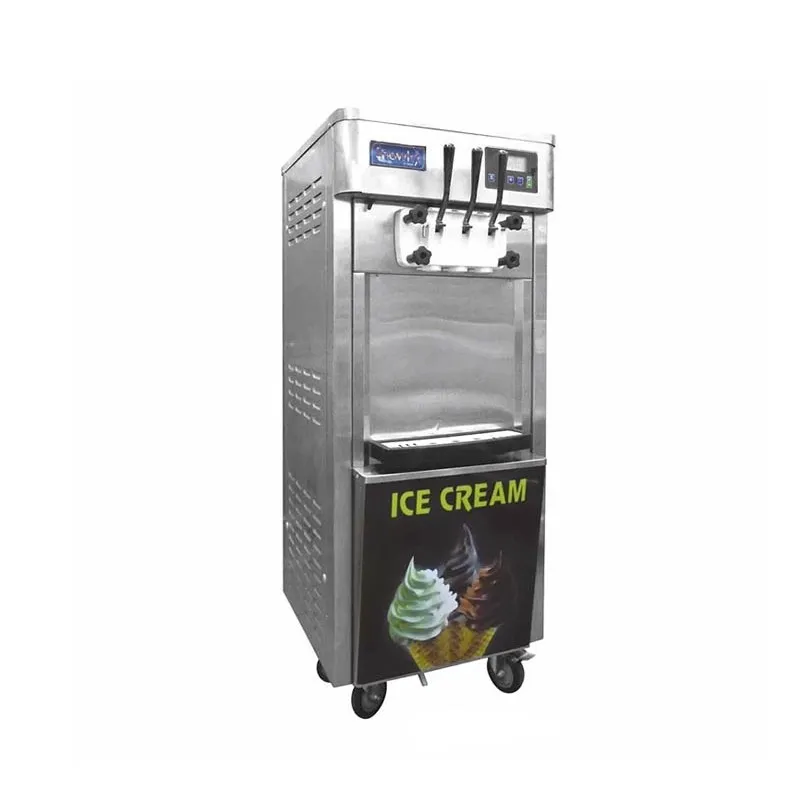 MÁQUINA DE HELADO SUAVE DE PISO 120V