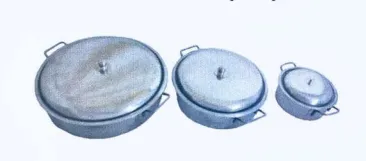 CACEROLA CON ASAS Y TAPA 22L 48X15CM 