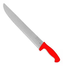 CUCHILLO BISTECERO 35CM ROJO CALEDONIA