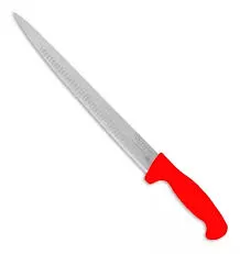 CUCHILLO CECINERO 35CM ROJO CALEDONIA