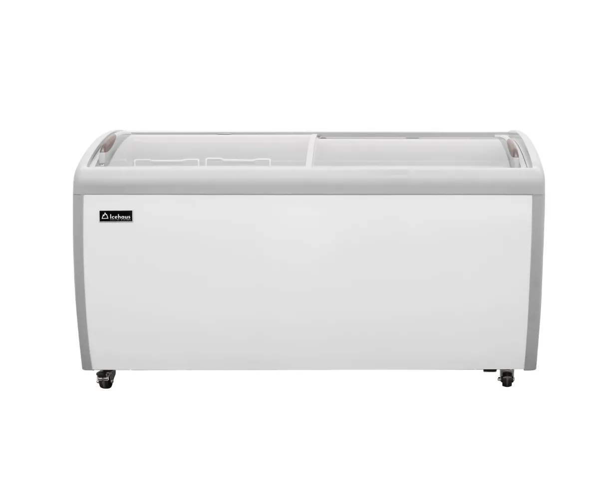 ICEHAUS CONGELADOR HORIZONTAL PUERTA DE CRISTAL 460L