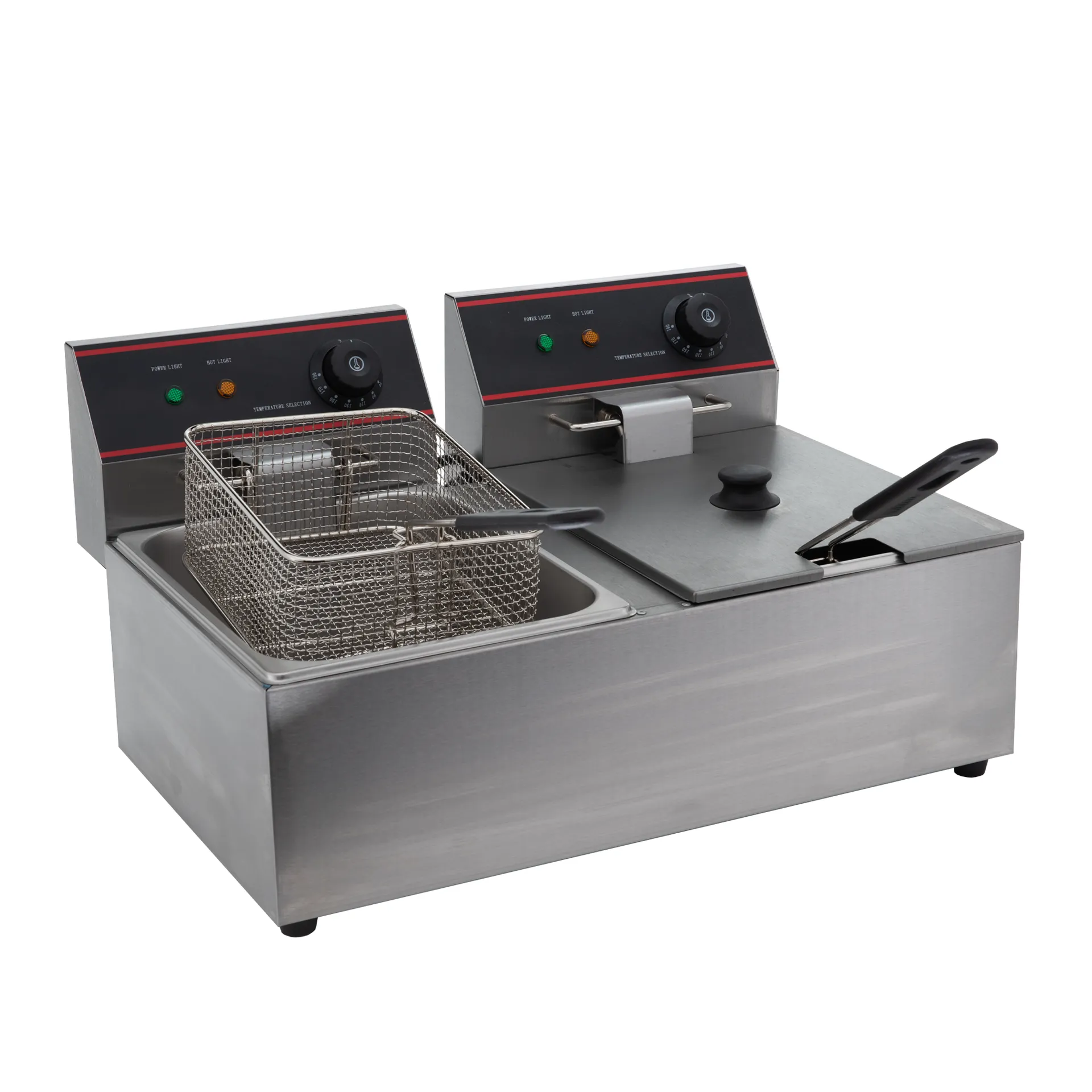 MIGSA FREIDORA ELECTRICA 2X4 LITROS
