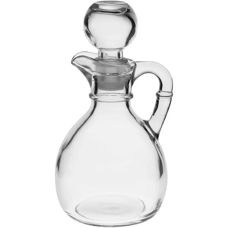 VINAGRERA REDONDA DE CRISTAL 177ML C12