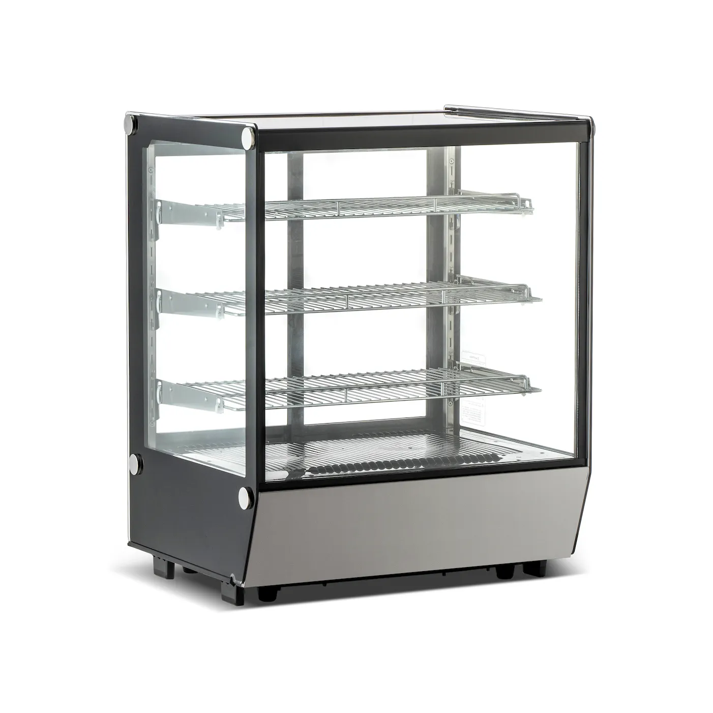 MIGSA VITRINA REFRIGERADA RECTA 4 NIVELES 70 CM