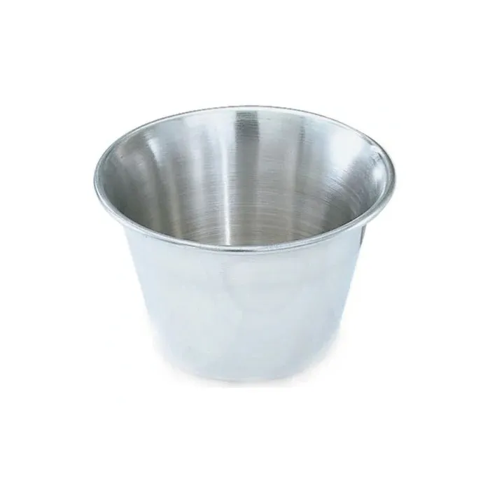 RAMEKIN ACERO 1.5OZ RAYADO