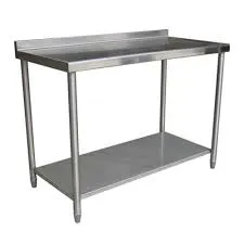 MESA DE TRABAJO CON RESPALDO SIN ENTREPAÑO 130X60X90CMS