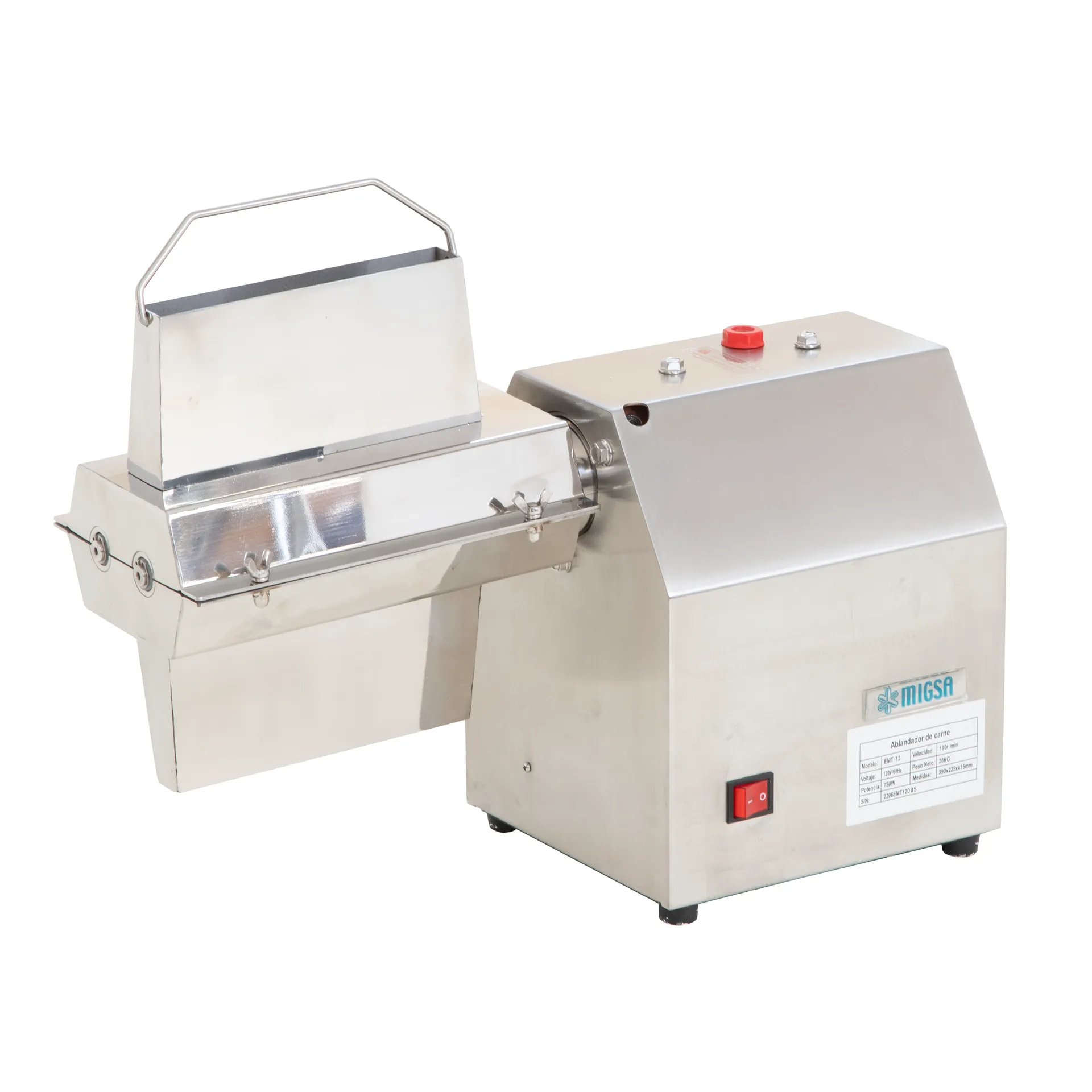 MIGSA ABLANDADOR DE CARNES CON CABEZAL DE ACERO INOXIDABLE