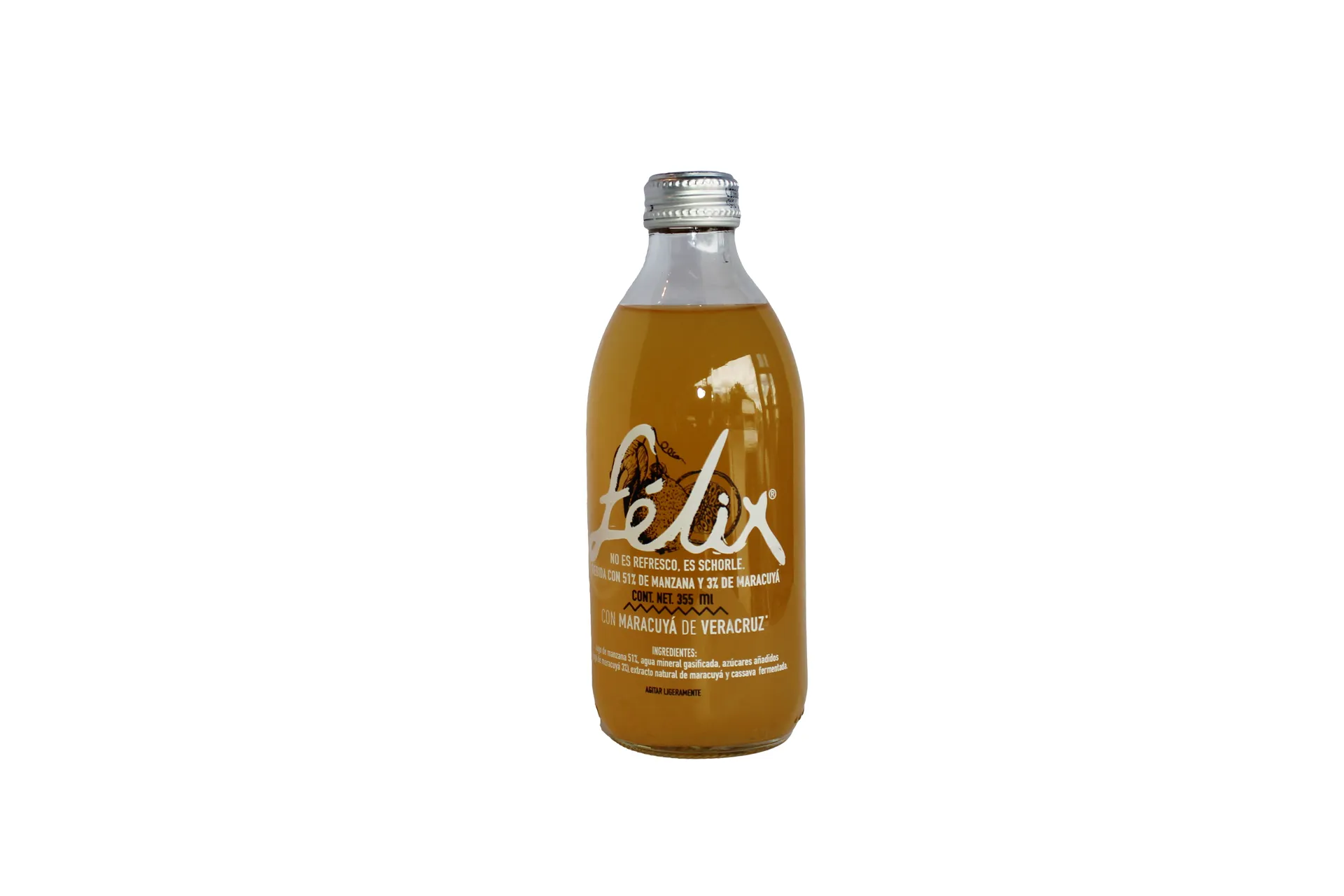 SCHORLES BOTELLA DE VIDRIO 355 ML (F-MAR)