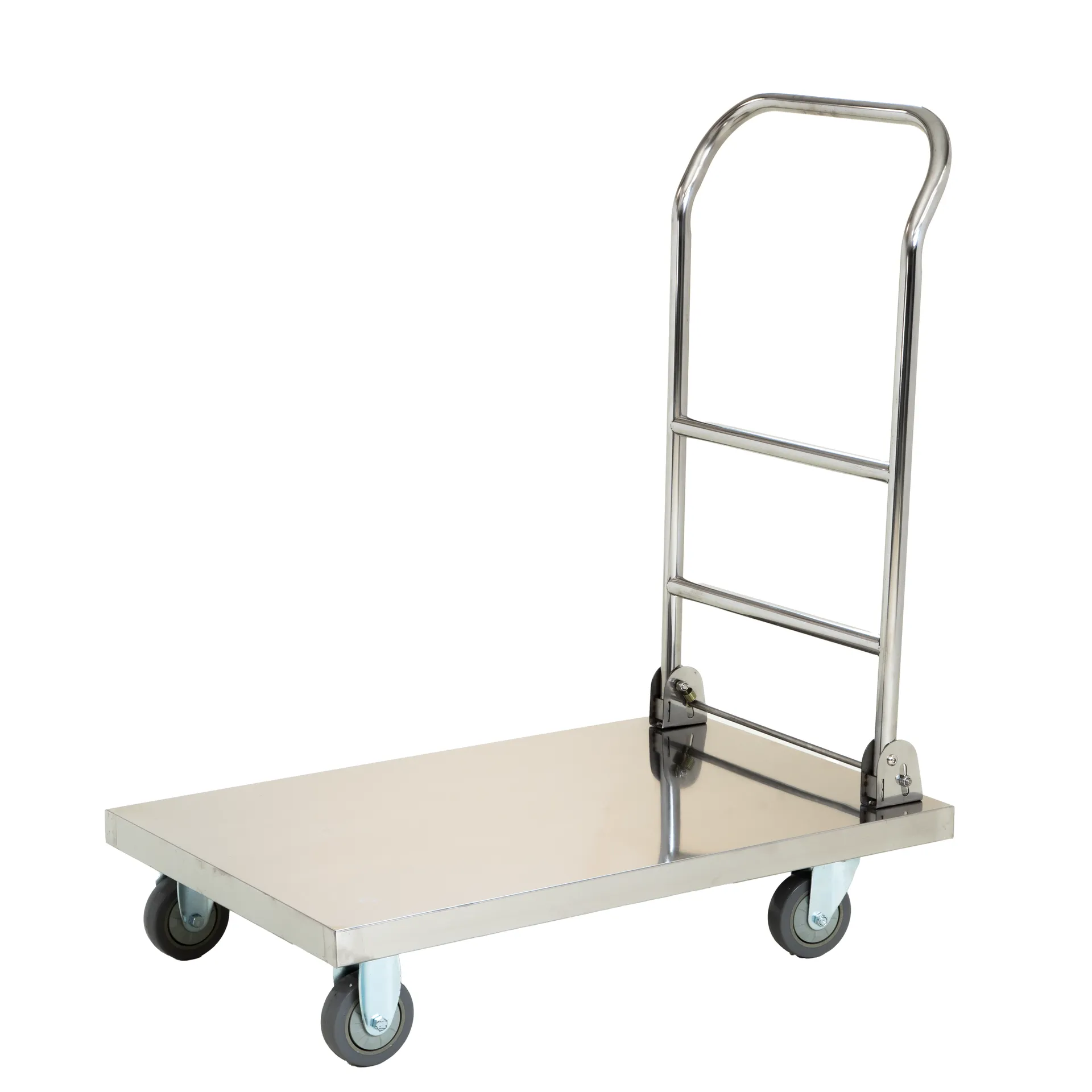 MIGSA CARRO PLATAFORMA DE ACERO INOXIDABLE