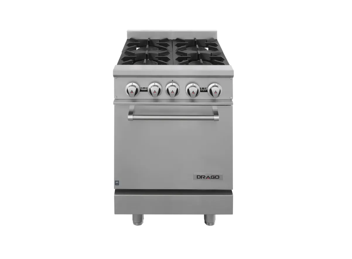 DRAGO ESTUFA CG-41 CON 4 QUEMADORES Y HORNO