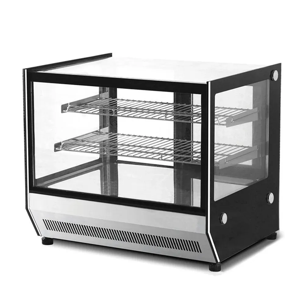 VITRINA EXHIBIDORA CRISTAL RECTO 190L