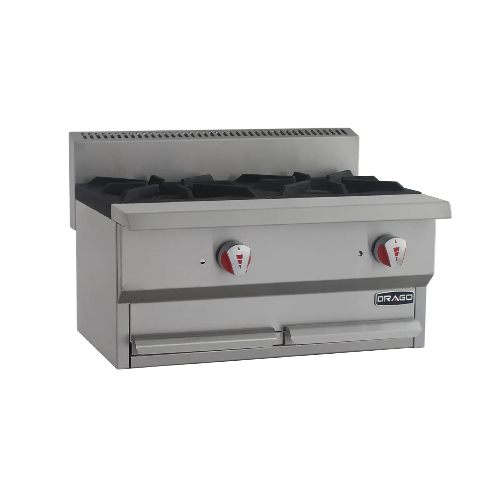PARRILLA DE 2 QUEMADORES LÍNEA SLIM DRAGO