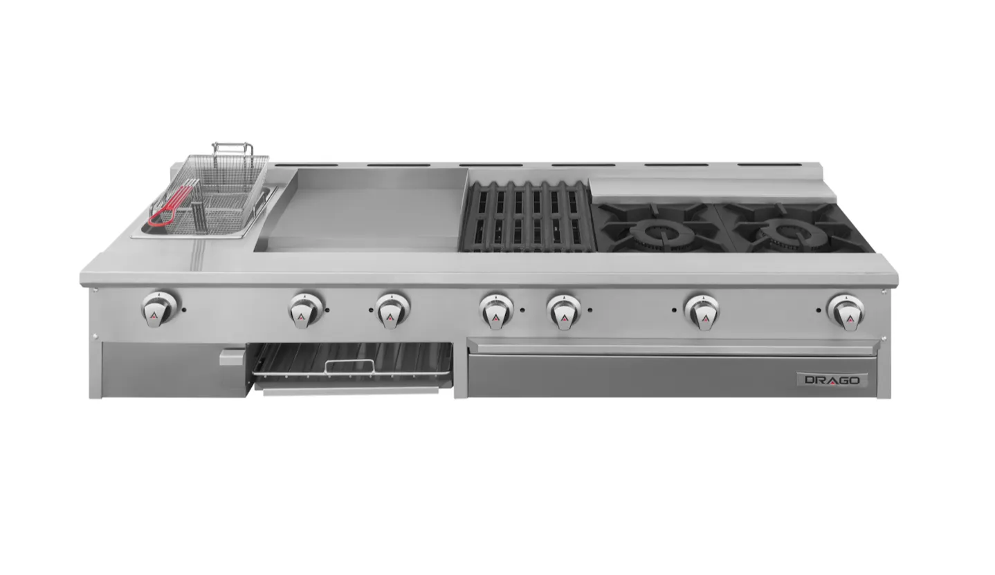 DRAGO ESTUFA UNIVERSAL DE MESA SLIM