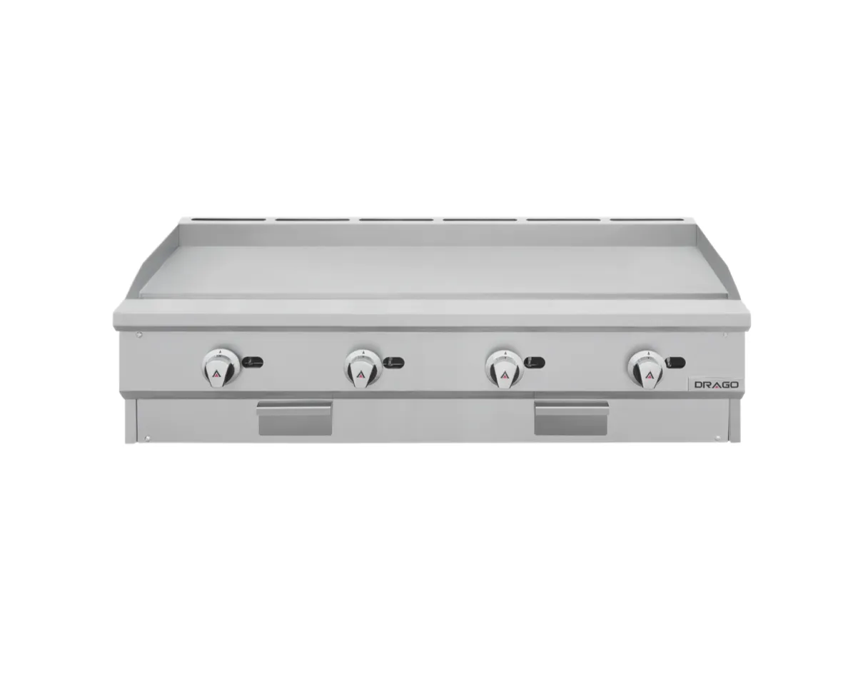 DRAGO PLANCHA PG-4 SLIM DE 4 QUEMADORES
