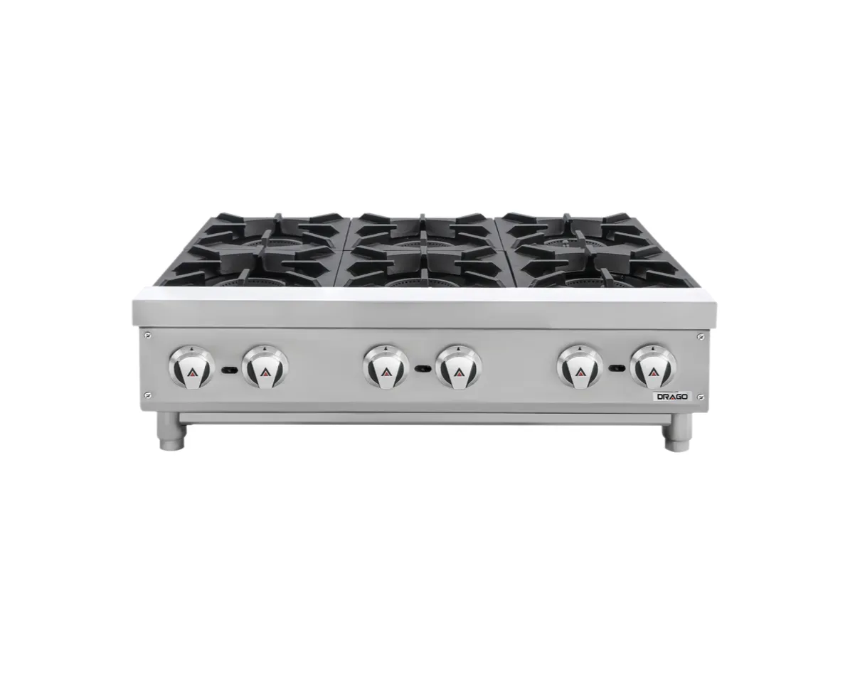DRAGO PARRILLA CG-60 DE 6 QUEMADORES