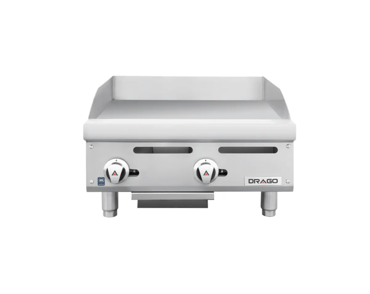 DRAGO PLANCHA PG-2 DE 2 QUEMADORES