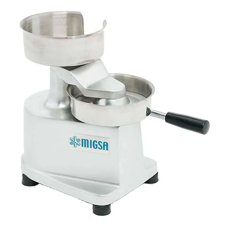 FORMADORA DE CARNE PARA HAMBURGUESAS MANUAL 100 MM