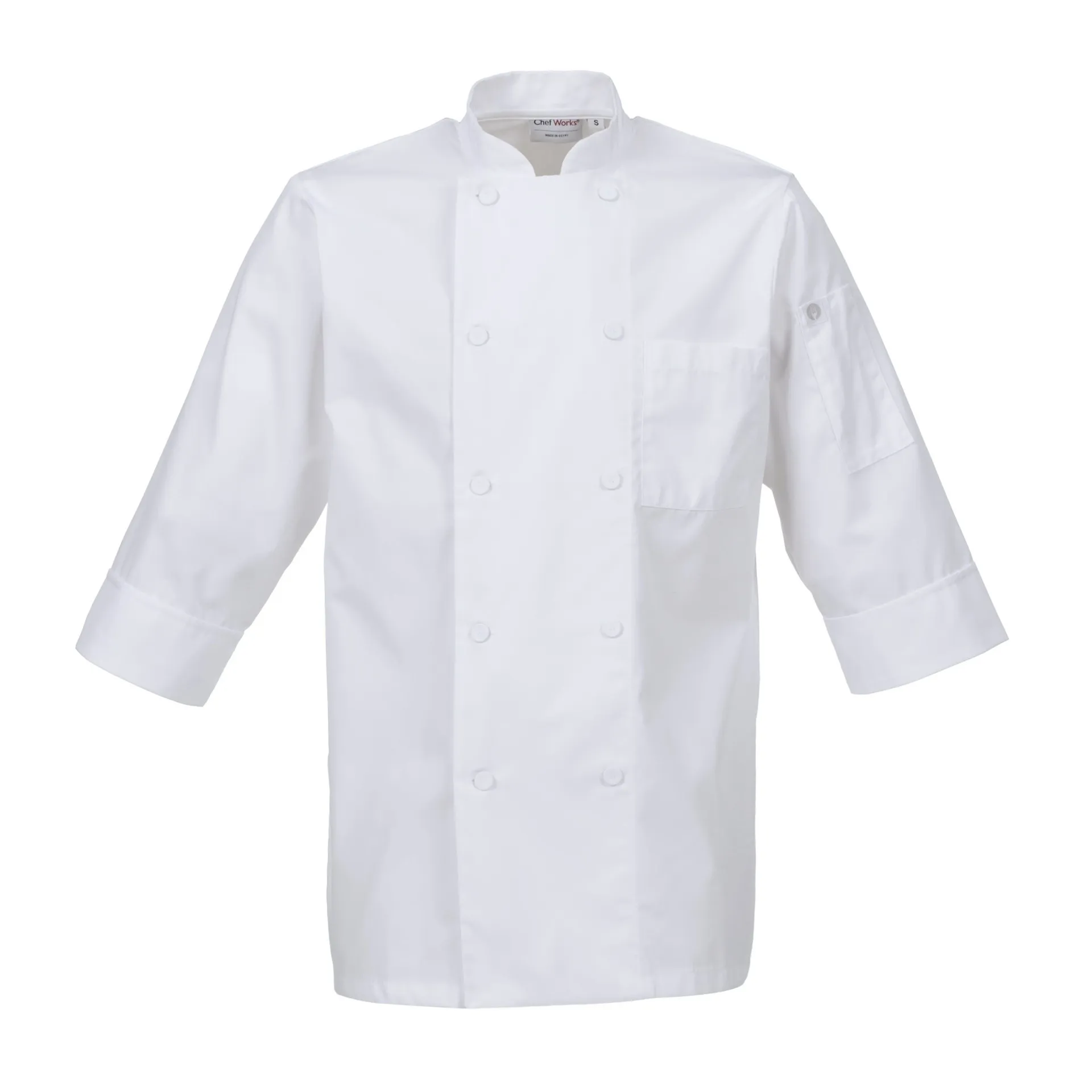 CHEF WORKS FILIPINA 3/4 BLANCA X-SMALL