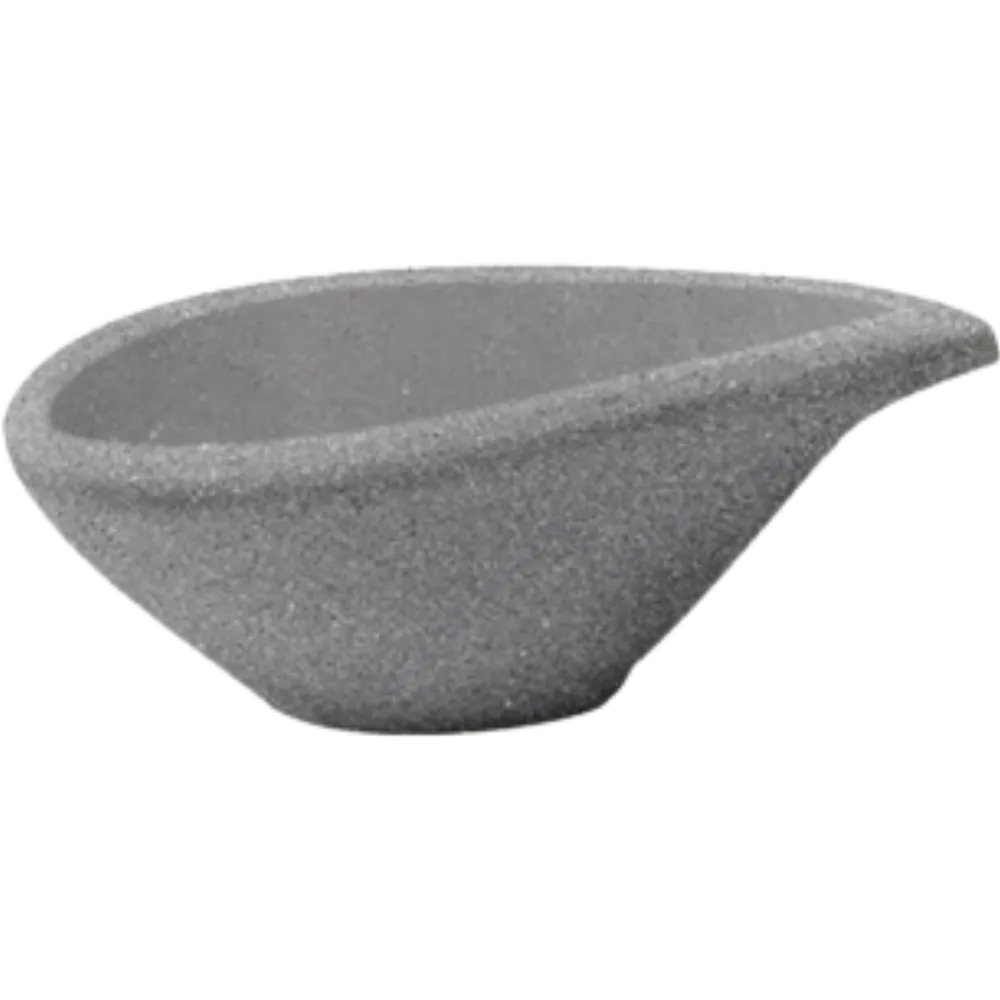MELAMINA SALSERO CON PICO 9CM GRIS