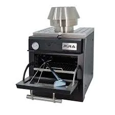 PAQUETE PIRA 50 BLACK (HORNO, CHIMENEA, BANDEJA Y PARRILLA)