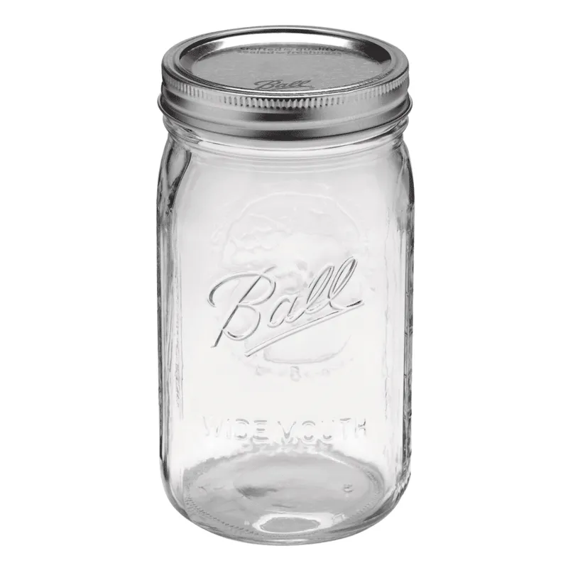 MASON JAR 32OZ BOCA ANCHA