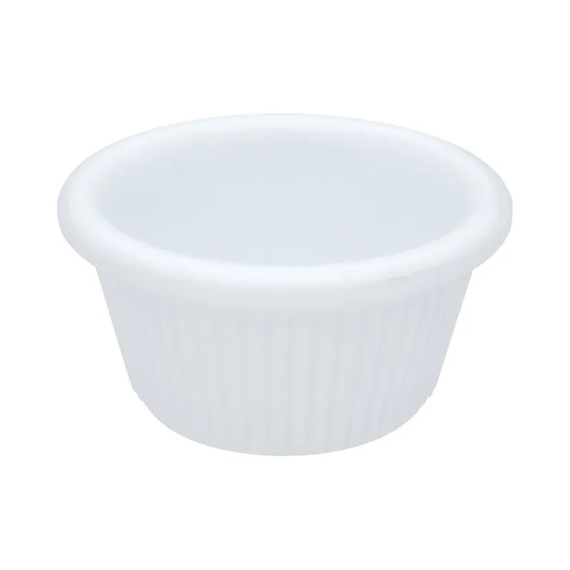 RAMEKIN 2OZ RAYADO BLANCO
