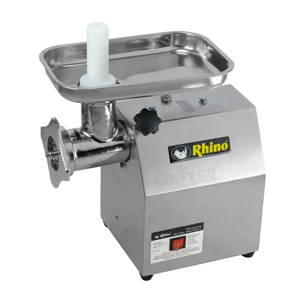 MOLINO DE CARNE MOTOR DE 1HP RHINO