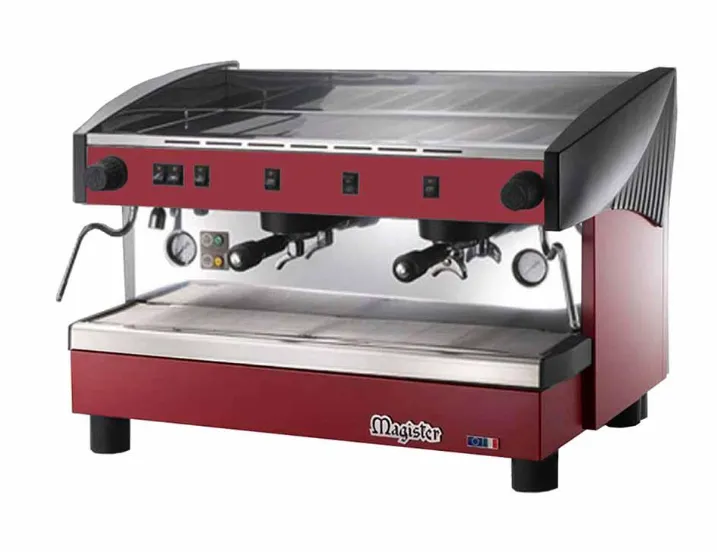 CAFETERA SEMIAUTOMÁTICA DE 
 EROGACIÓN CONTINUA 2 GRUPOS MAGISTER