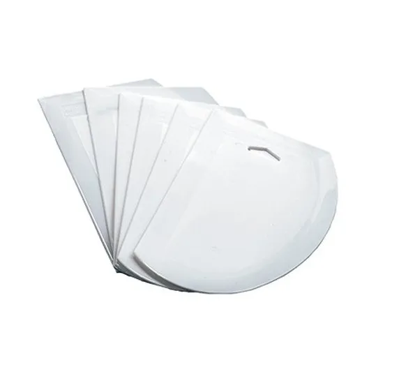 PAQUETE 6 RASPADORES CUADRADOS DE PLASTICO