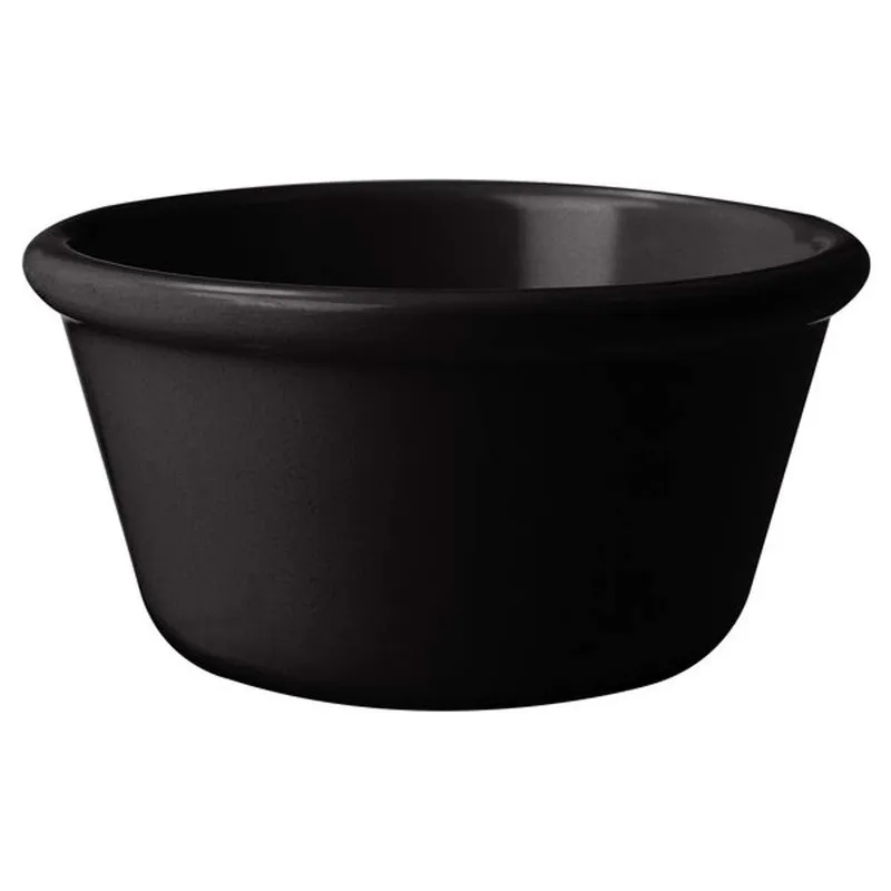RAMEKIN 4OZ LISO NEGRO