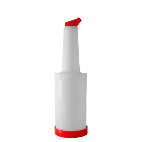BOTELLA PARA BAR 1LT ROJO