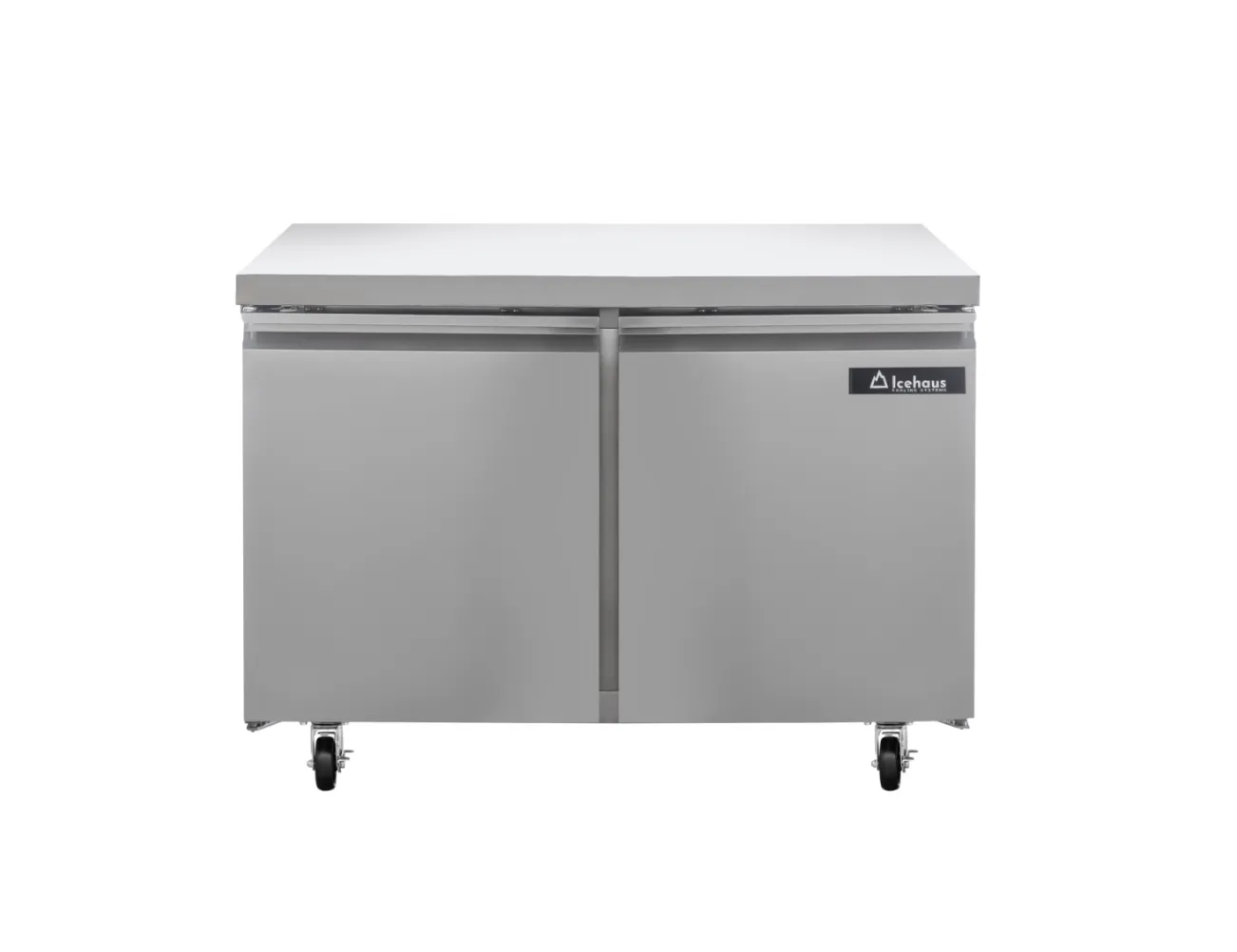ICEHAUS REFRIGERADOR BAJO BARRA 2 PUERTAS 11 PIES