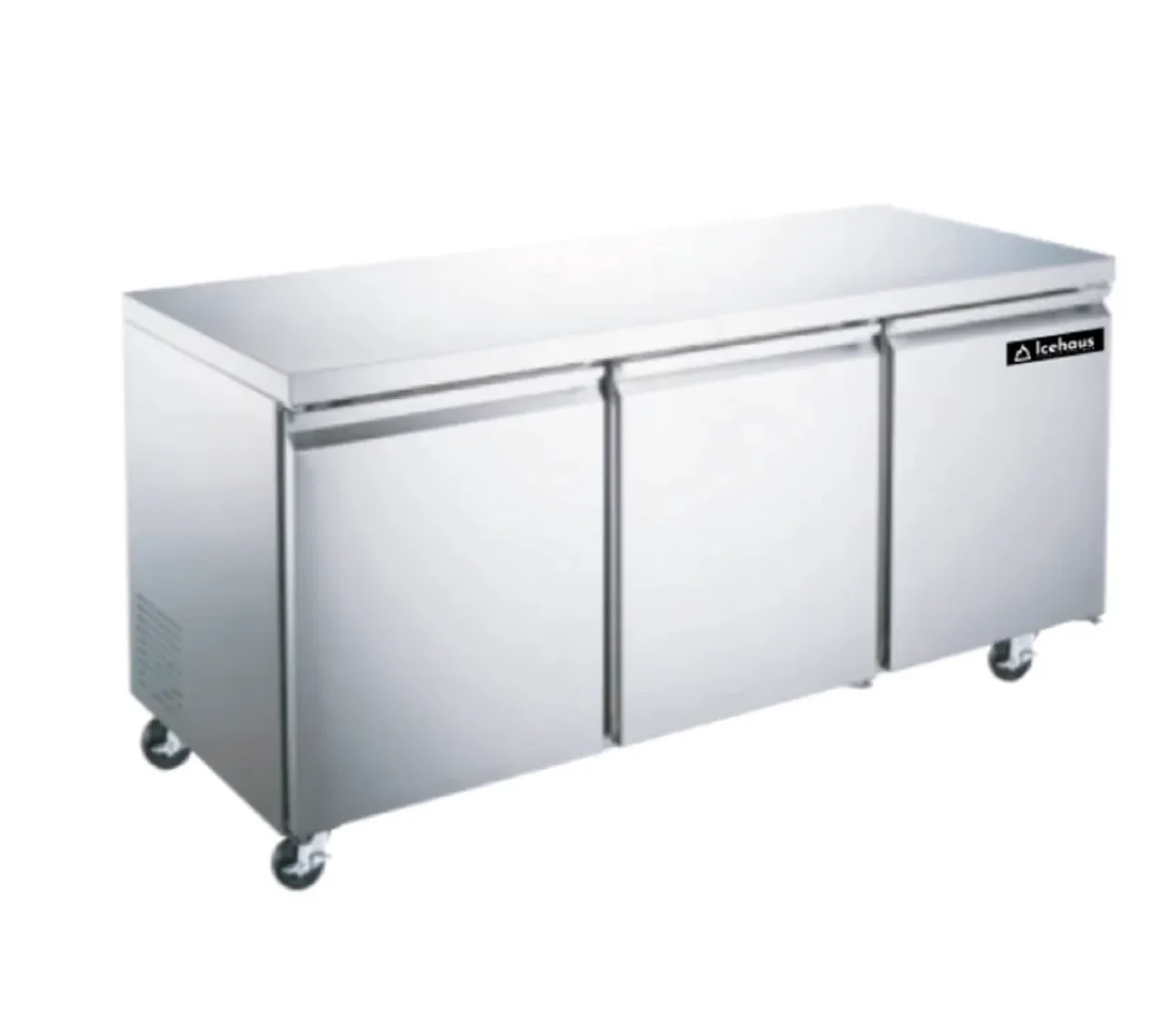 ICEHAUS REFRIGERADOR BAJO BARRA 3 PUERTAS 17 PIES