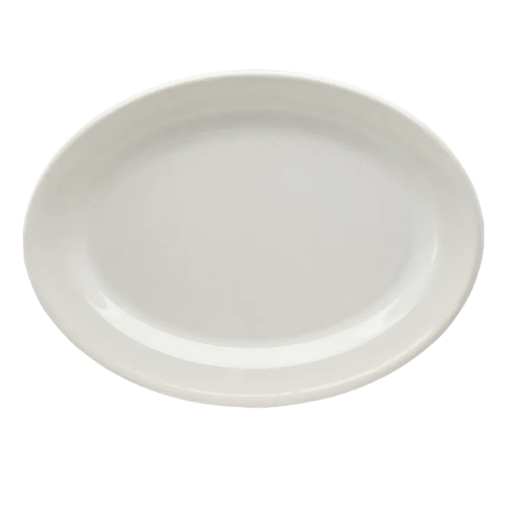 BLANCO GLACIAL PLATO OVALADO 33 CM