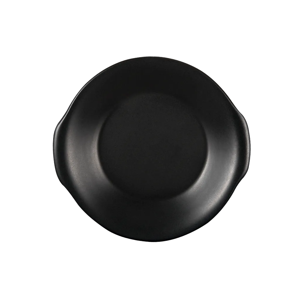 PLATO CACEROLA MANHATTAN 23CM NEGRO MATE