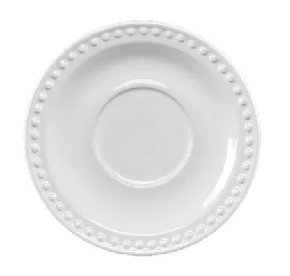 MAUVE PLATO PARA TAZA BLANCO