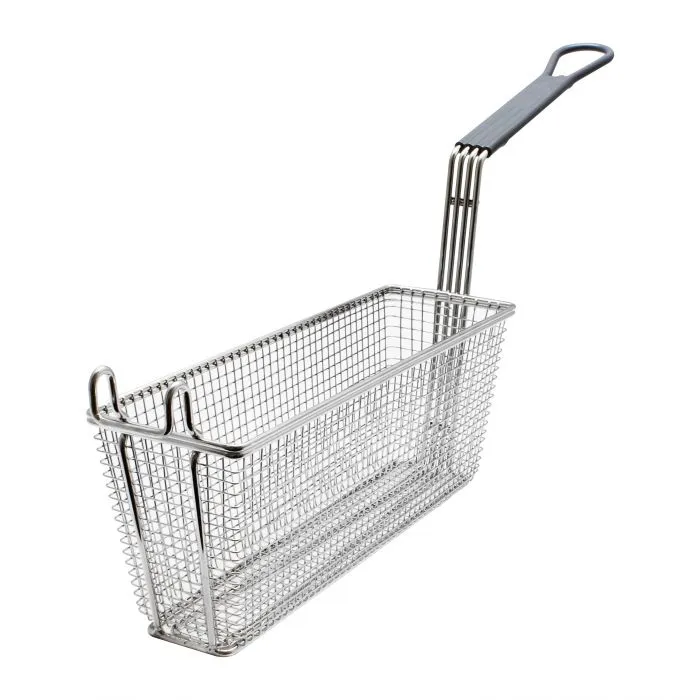 CANASTILLA PARA FREIR 34X11X14CM (GRIS)