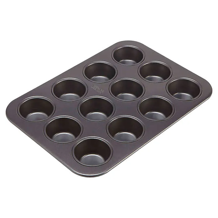 MOLDE PARA 12 MUFFIN ANTIADHERENTE