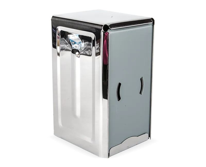SERVILLETERO CUADRADO ACERO