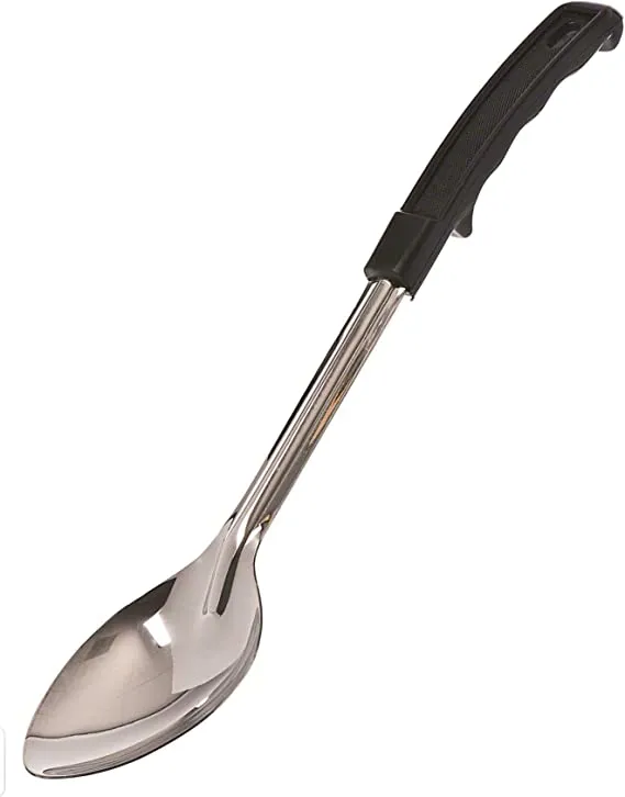 CUCHARA LISA 28CM M/NEGRO