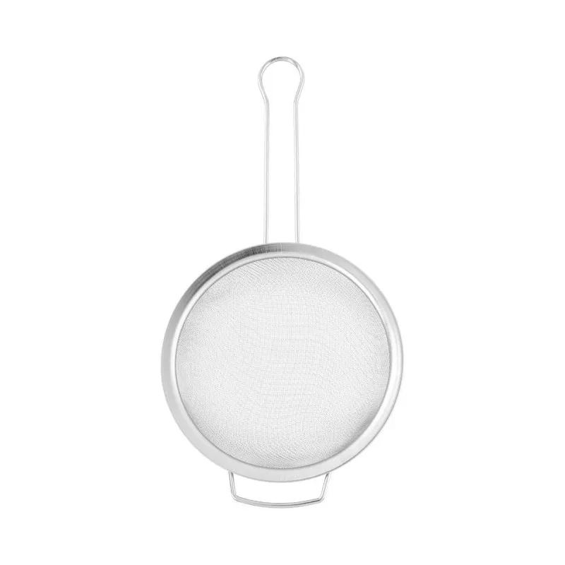 COLADOR PEQUEÑO MALLA FINA 15CM ACERO