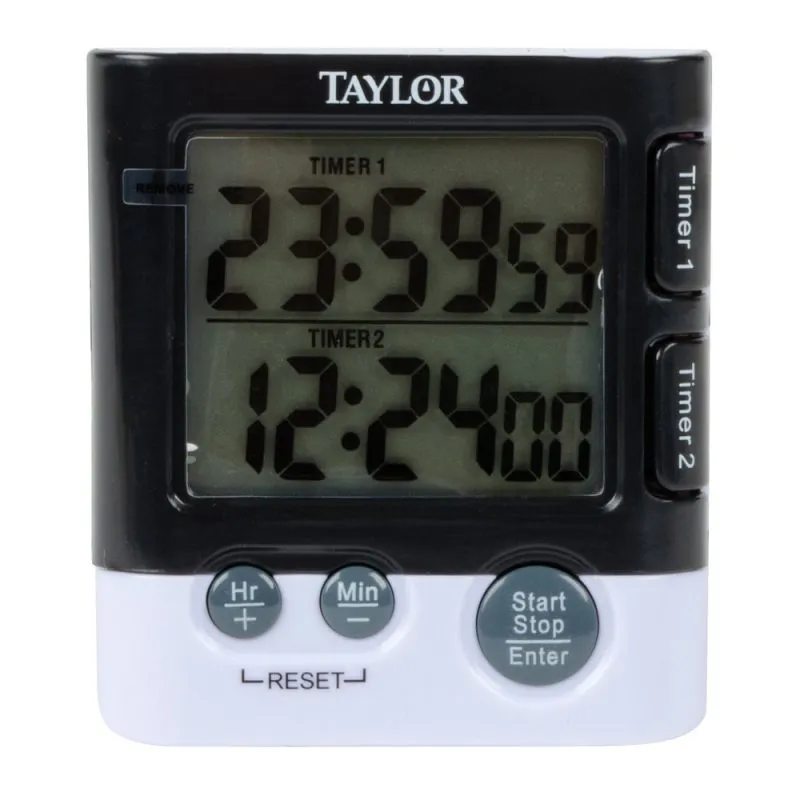 TIMER TAYLOR DIGITAL DUAL 24 HORAS